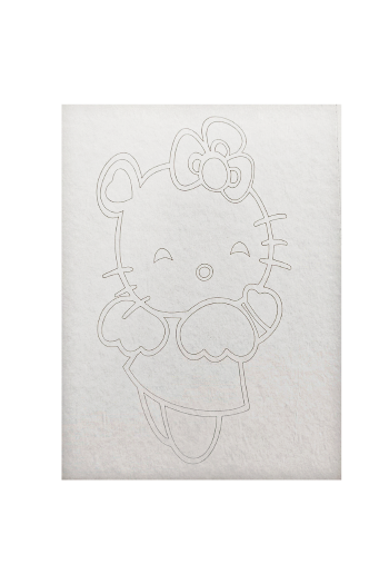 Kum Boyama Kağıdı Hello Kitty