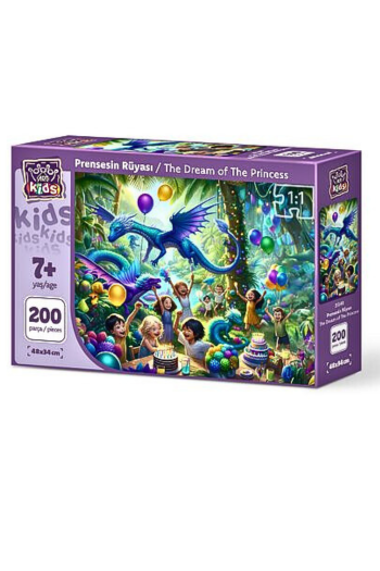 Prinsesin Rüyası 200 Parça Puzzle