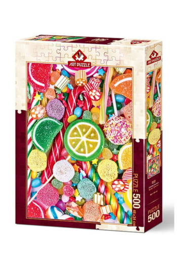Renkli Şekerler 500 Parça Puzzle