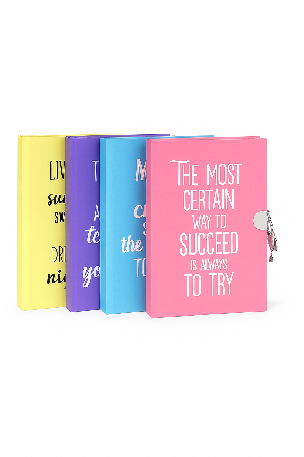 Mikro Günlük Renkli Kapaklı Defter – Motivasyon Yazılı