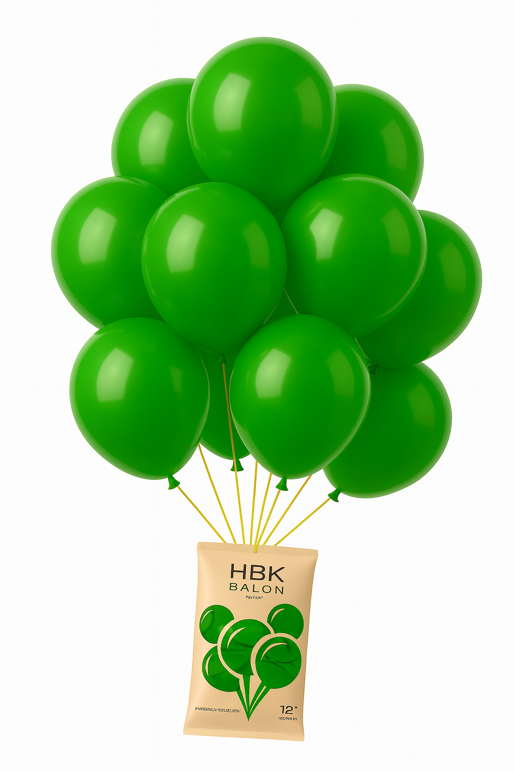 HBK Balon 12” (100’lü Paket) – Yeşil