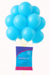 Balonevi 12” Premium Lateks Balon (100’lü Paket) - Açik Mavi